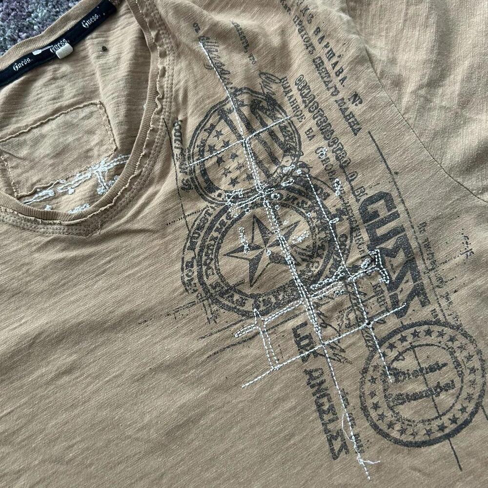 Vintage Guess Los Angeles Graphic Long Sleeve Tee - Picture 2 of 7